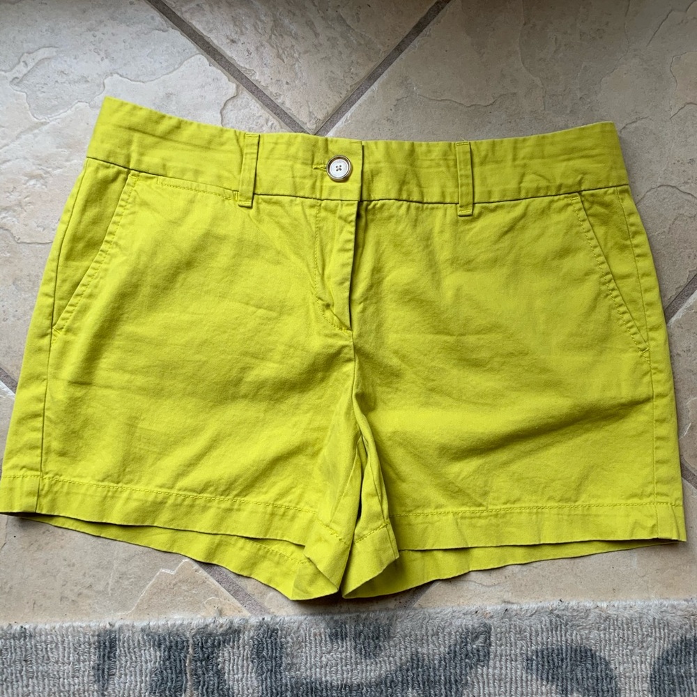 Loft yellow shorts size 6.